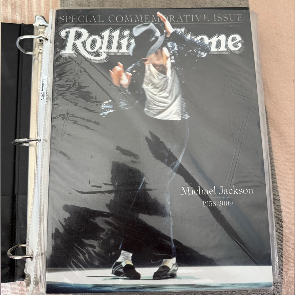 Magazine collection of Michael Jackson